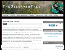 Tablet Screenshot of observertree.org